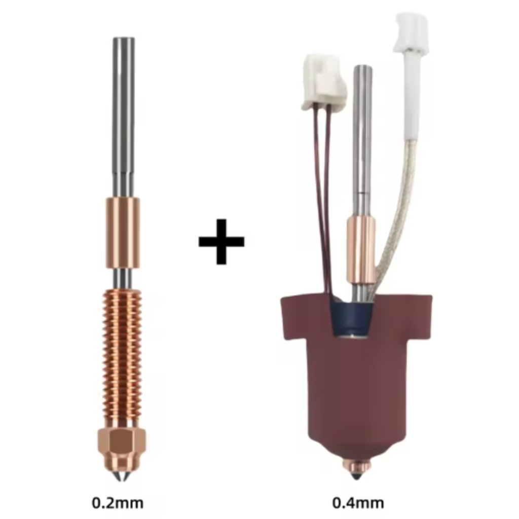 Hotend Cerâmico | Creality K1 K1C K1 Max K1 SE| Extrusora All Metal | Bico Quick Swap 0.4mm | Upgrade | Impressora 3D |