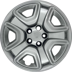 01 Calota Grid Fiat Toro Roda Aro 16 Prata 2017 2018 2019 2020 2021 Emblemas