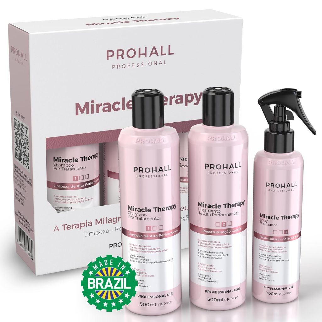 Kit 3 uni Prohall Miracle Therapy