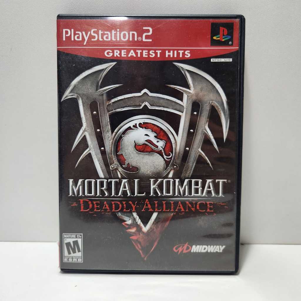 Mortal Kombat Deadly Alliance Ps2 Original
