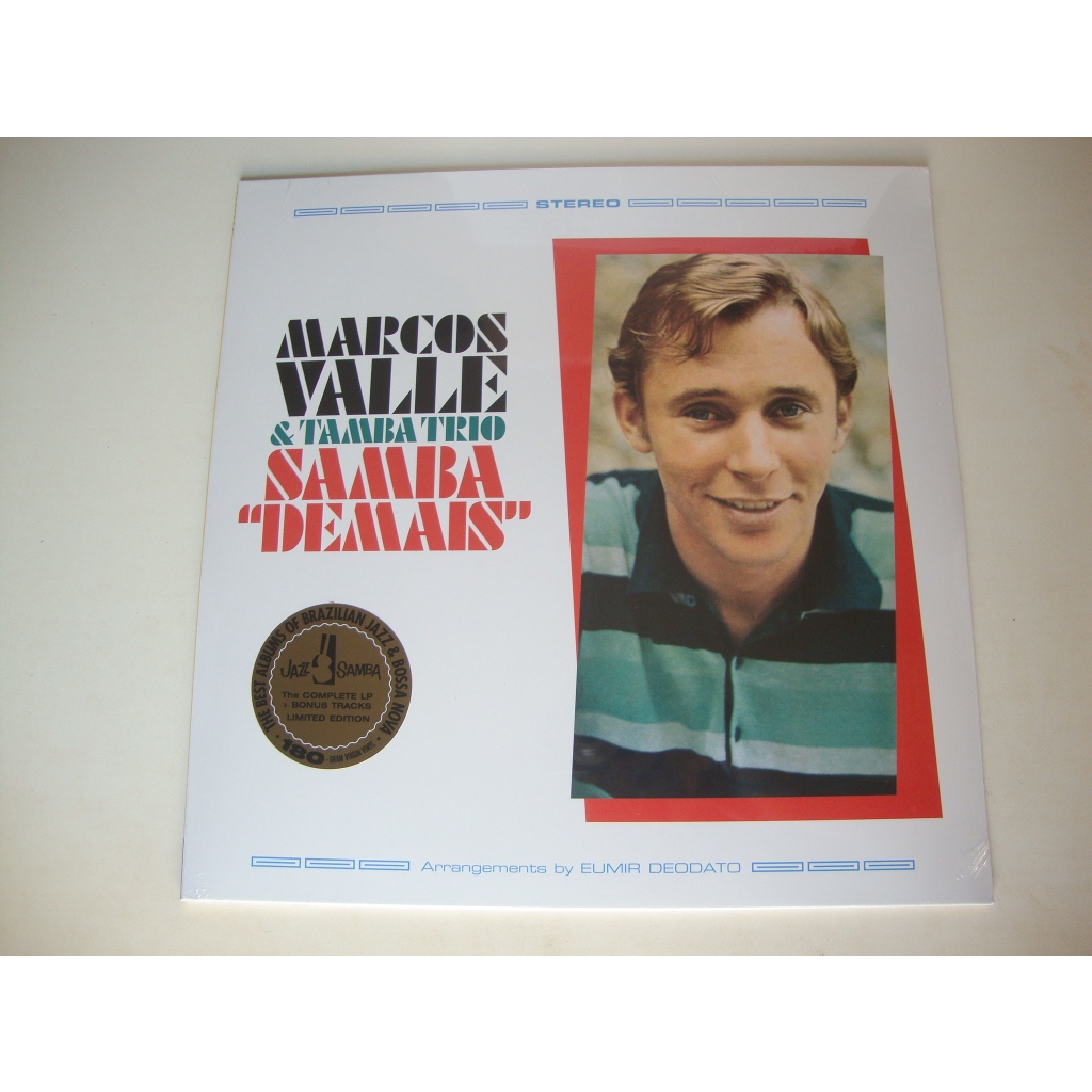 LP - Vinil - Marcos Valle - Samba Demais - Importado, Lacrado
