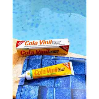 Reparos Para Piscinas Kit com Cola Vinil mais Tira de Vinil Para Reposição