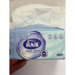 Lenços de papel descartáveis,Lenços de papel com ótimo custo-benefício, 420 folhas.