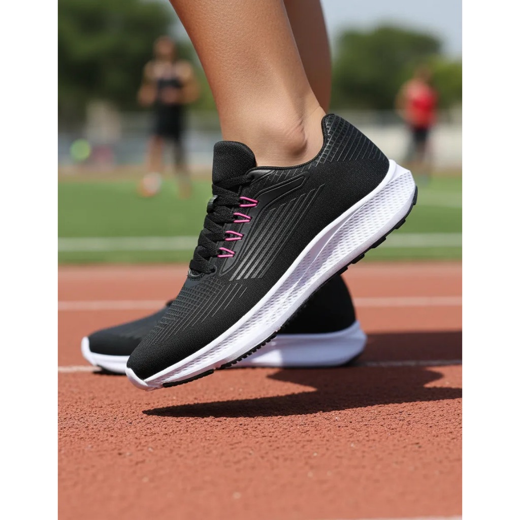 Tênis Feminino Esportivo Dia Dia Confortável Respiravel Caminhada Leve Macio Treino