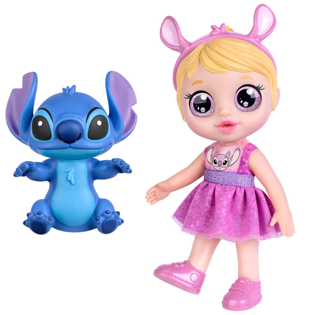 Boneca Stitch Festa Fantasia Disney Cotiplás Com Boneco Vinil Stitch Macio Brinquedo Infantil