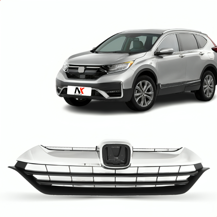 Grade Radiador CR-V 2018 2019 2020 Moldura Cromado Filetada