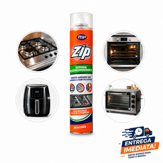 Espuma Desengordurante Spray 300ml Dissolve Gordura Pesada Fogão Coifa Grelha Air Fryer Z…