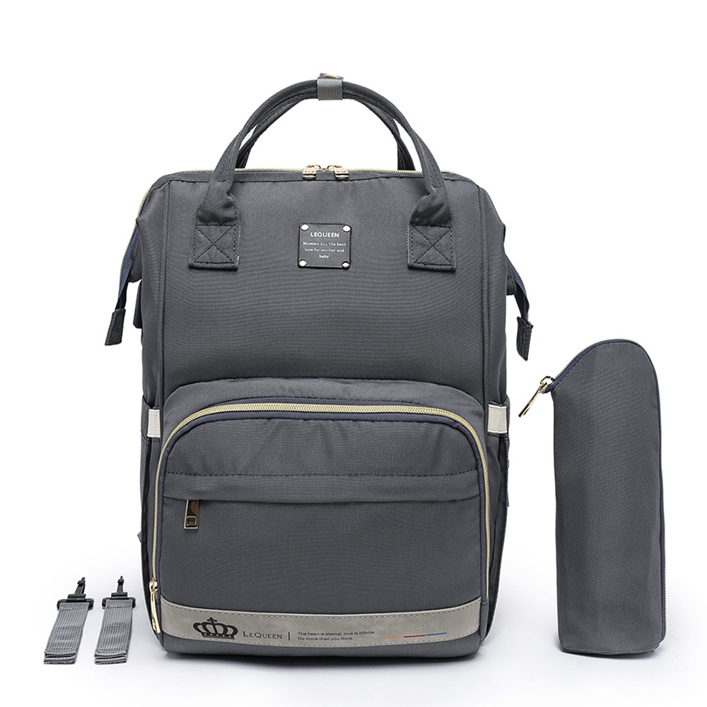 Mochila Bolsa Maternidade Bebê Lequeen Multifuncional Resistente
