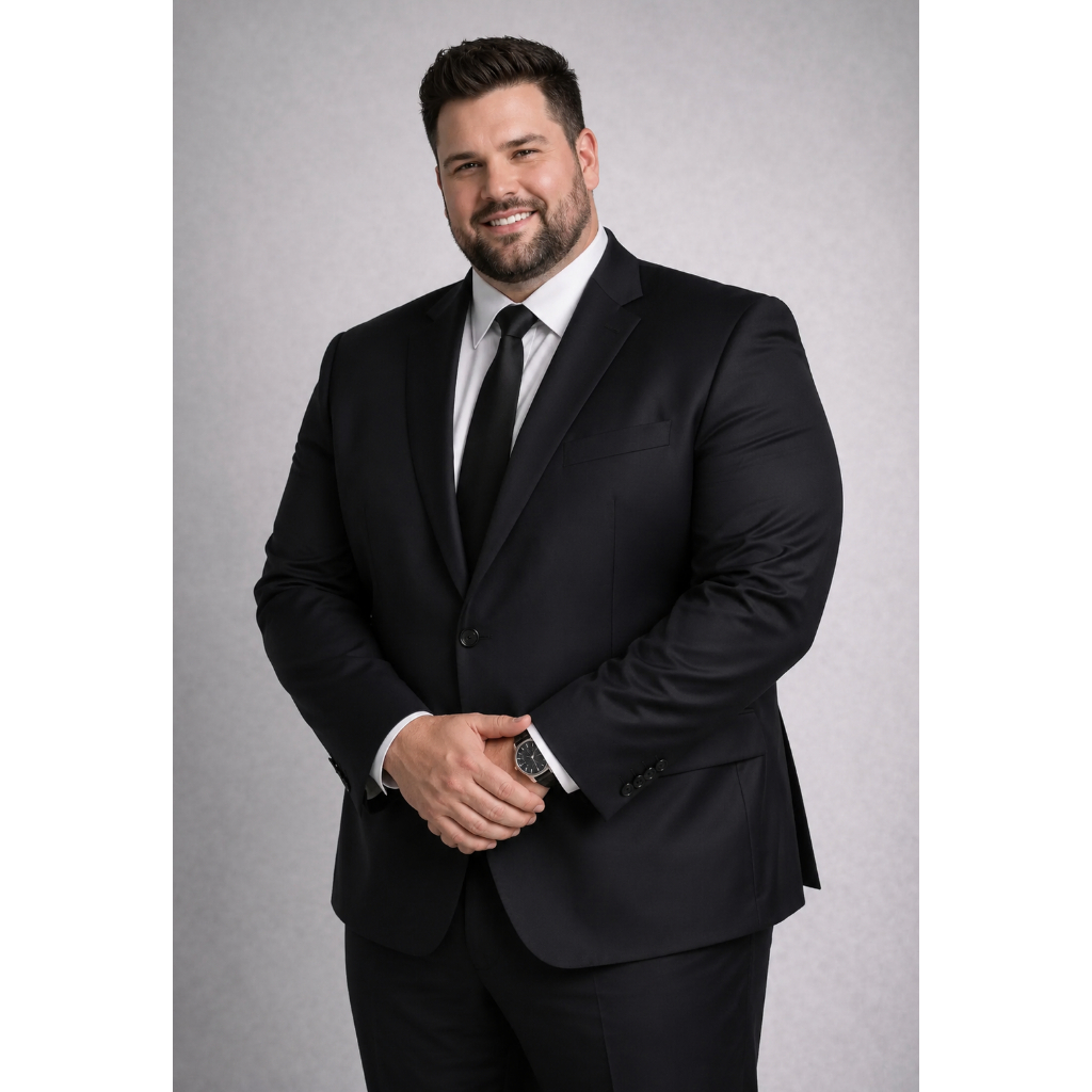 Terno Plus Size Masculino Microfibra - Alfaiataria Premium Envio Imediato