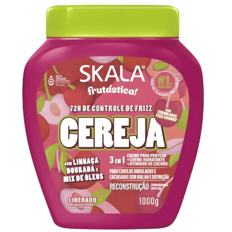 Creme de Tratamento Skala Cereja 1kg