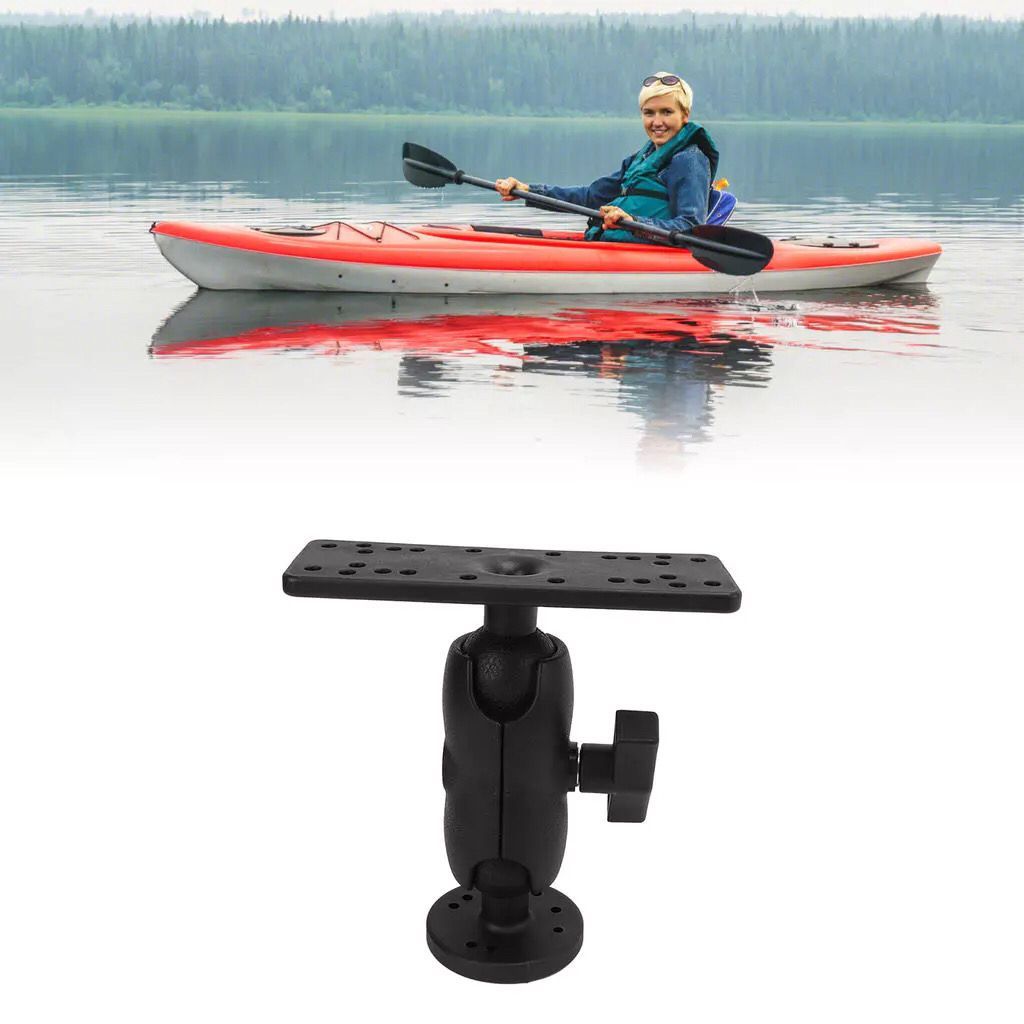 Suporte Giratório De 360 Graus Para Caiaque Marinho , Localizador Eletrônico De Peixes , Placa GPS ,