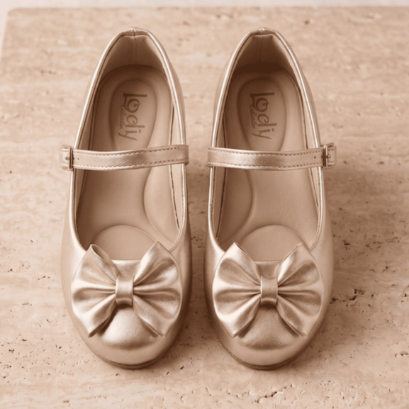 Sapatilha Infantil Boneca Menina Casual Festa Batizado Fivela Laço Flores Delicada