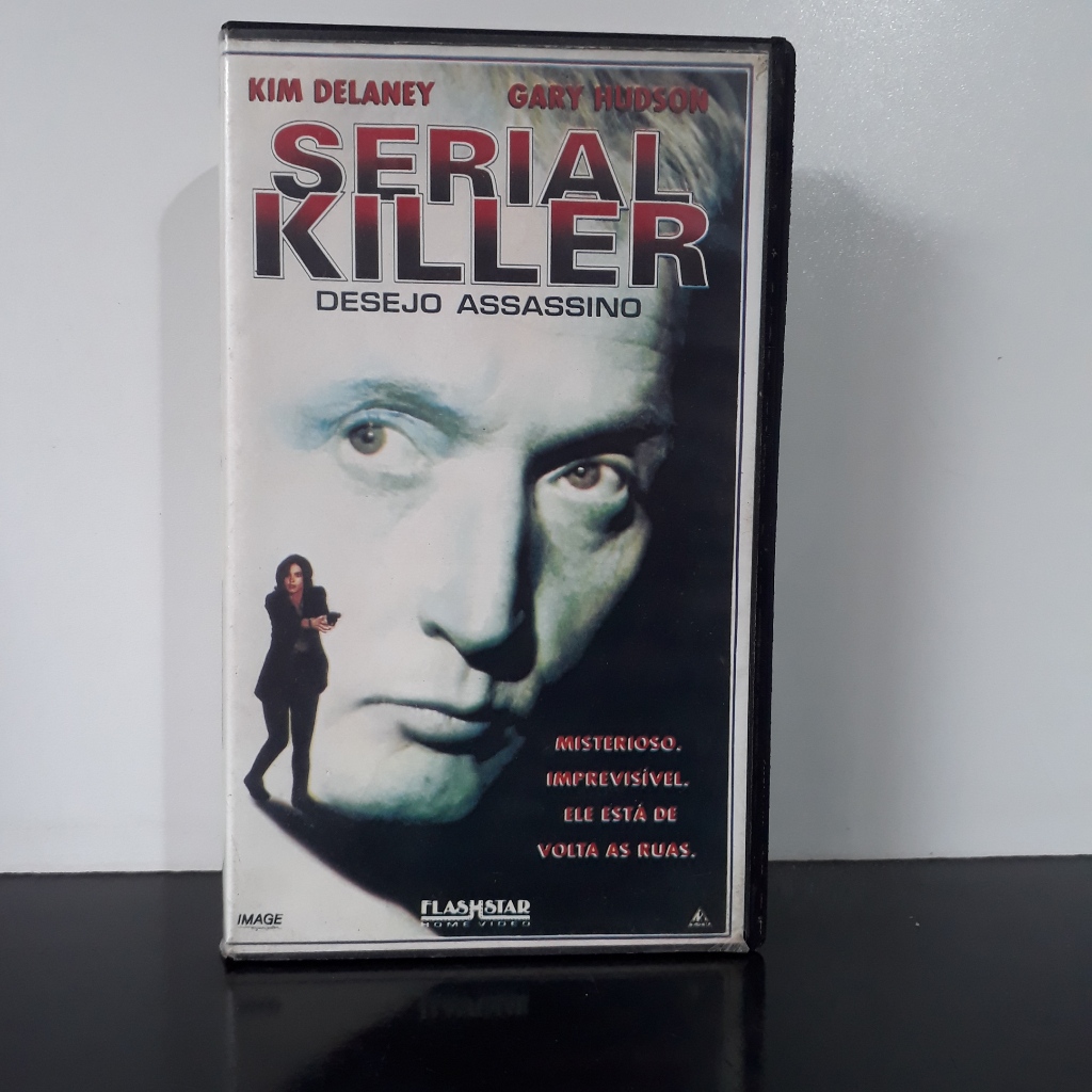 Vhs Filme Serial Killer - Muito Bom Estado De Conservação.