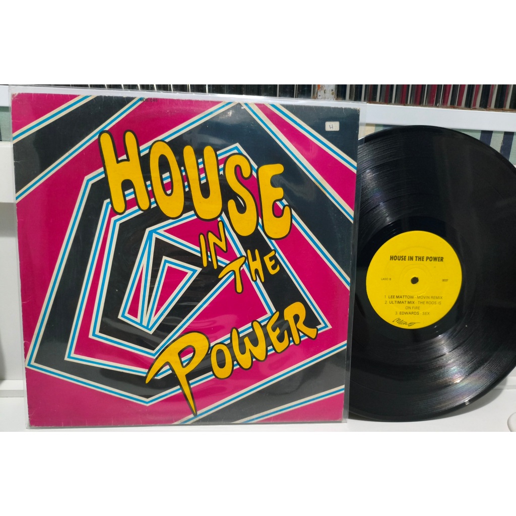 Lp House In The Power ( Lee Marrow, Edwards, Masterboy, k.C. Element e outros)