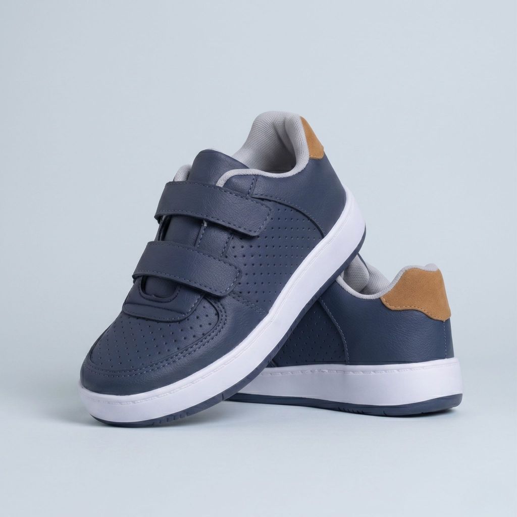 Tênis Infantil Casual Masculino Escolar Marinho Kidstep