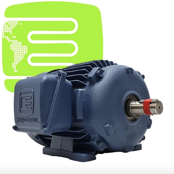 Motor 1CV 2 Polo Trifásico Mercosul UR71B2 220/380/440/760V – Alta Performance Industrial (BND7101760)