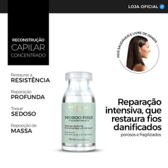 Ampola Concentrada de Reconstrução Profunda Antiemborrachamento | Proboo Fiber 15ml