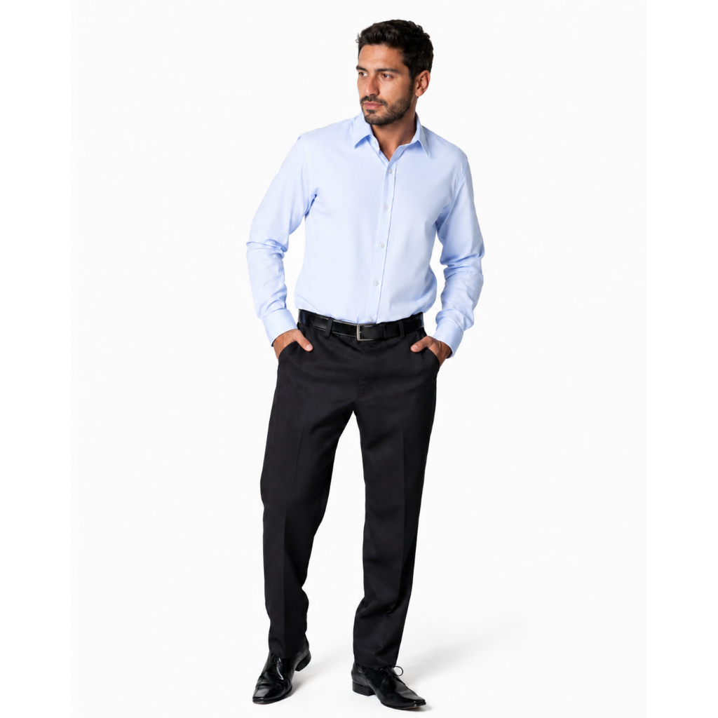 Calça Social Masculina Em Microfibra - Diversas Cores · foto 2