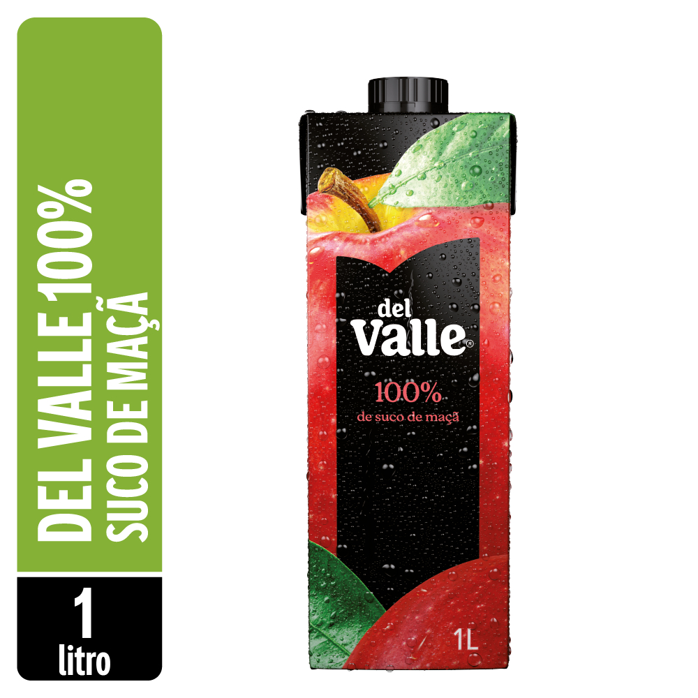 Suco Del Valle 100% Maça 1L — imagem 2 de 2