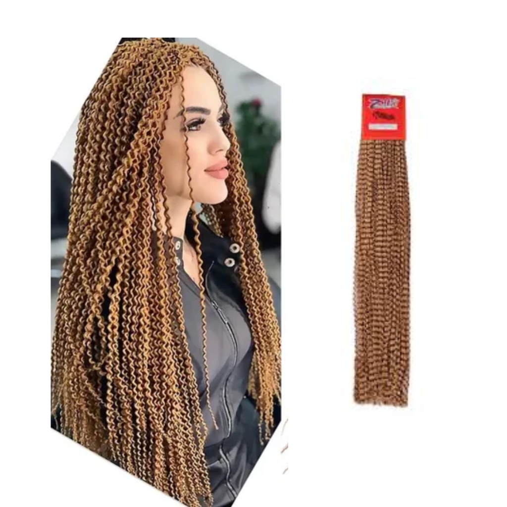 Cabelo Sintético Kanecalon Miojo 80g micro zizi - miojinho - cabelo cachos frizado trançado