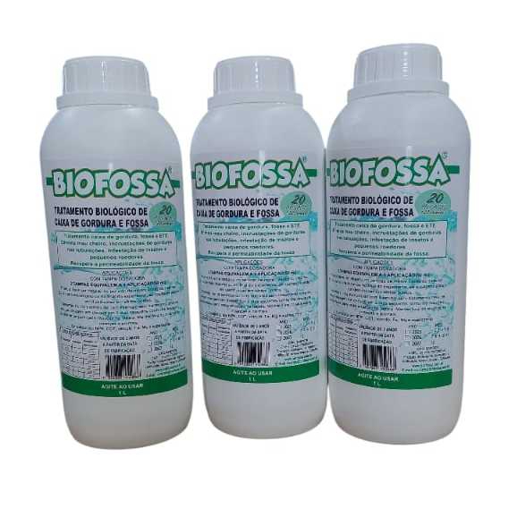 Produto Para Fossa E Caixa De Gordura, Diferente De Bactérias - Biofossa 60 Aplicações