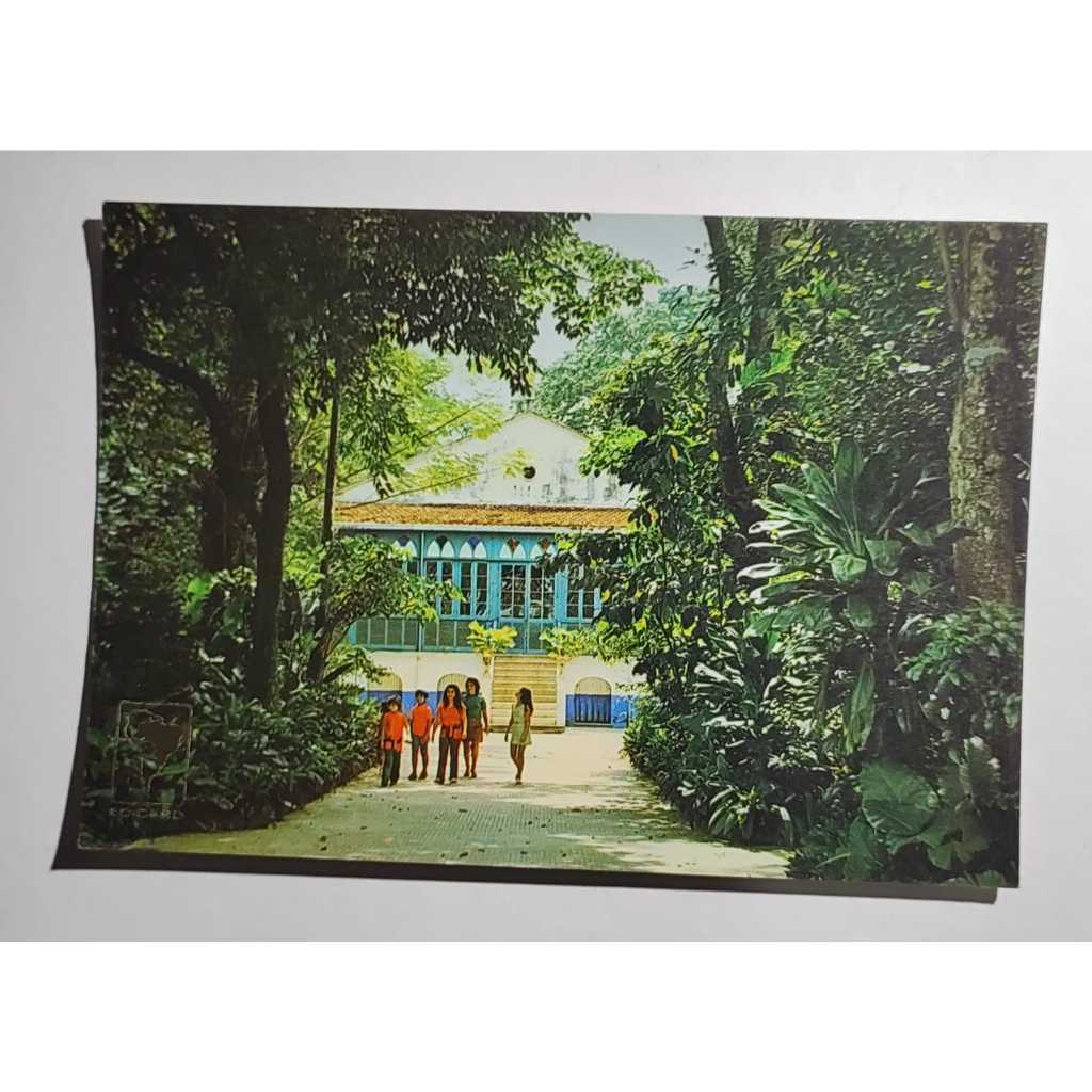 Cartão Postal Museu Emílio Goeldi Belém PA