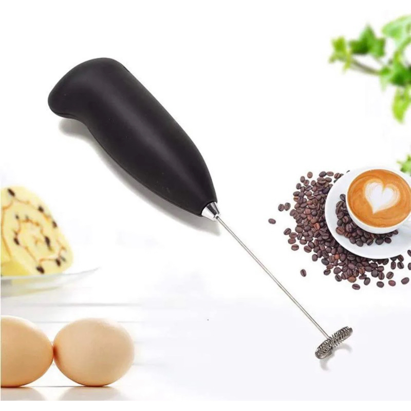 Mini Mixer Elétrico Portátil para Bebidas – Espumador de Leite, Café, Cappuccino e Chocolate Quente – Misturador Rápido