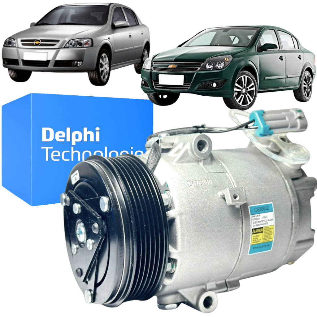 Compressor Delphi Astra Zafira Vectra 2001 2002 2003 2004 2005 2006 2007 2008 2009 2010 2011 2012