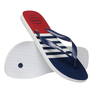 Chinelo Havaianas Top Nautical - Azul e Vermelho