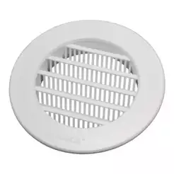 Grade Grelha Ventilação Redonda 100mm Tela Anti Inseto Fácil Instalação