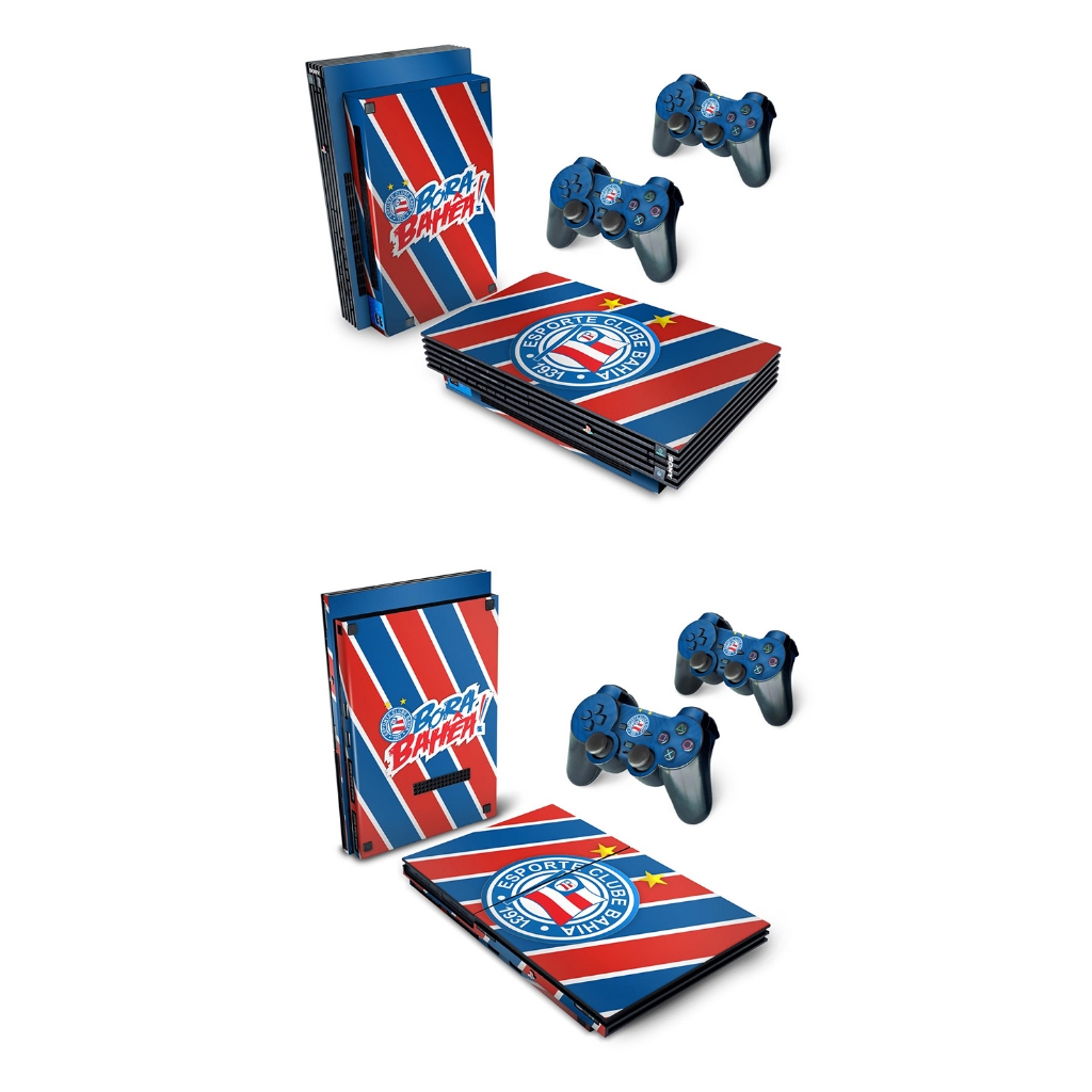 Skin Anti-Rage para PS2 FAT ou SLIM - Bahia B - Skin Playstation 2
