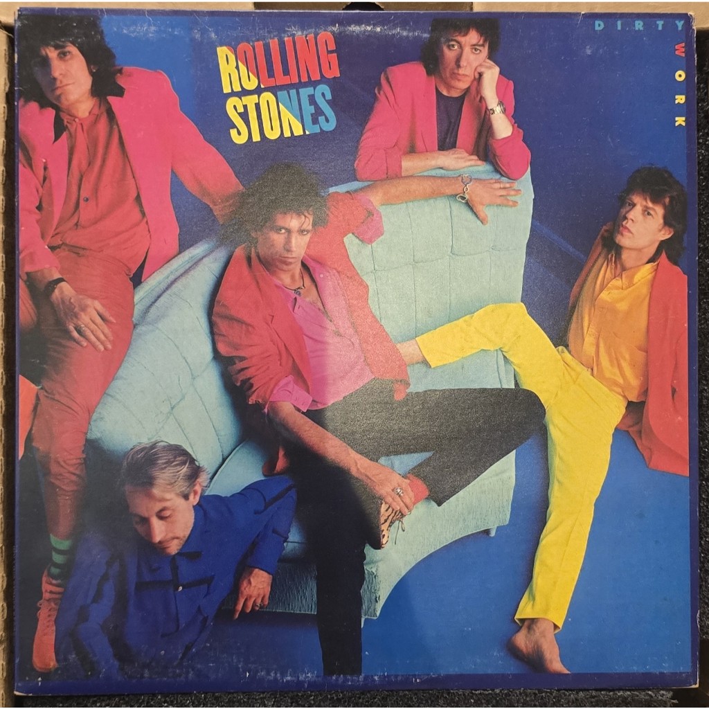 Vinil The Rolling Stones – Dirty Work (ORIGINAL - NACIONAL - USADO - PEQUENAS MARCAS)