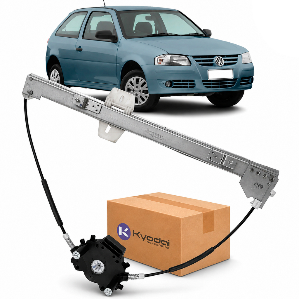 Máquina Vidro Elétrica Dianteira Gol Special G2 G3 G4 95 a 2011 2 Portas