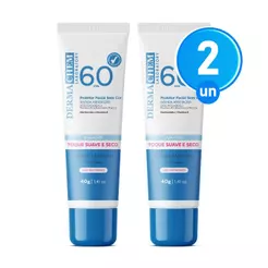 Kit 2 Protetor Solar Rosto FPS60 40g Dermachem