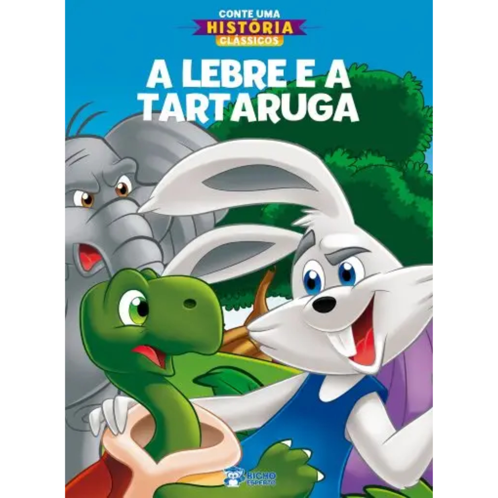 Livro Infantil Conte Uma História Clássicos A Lebre e a Tartaruga