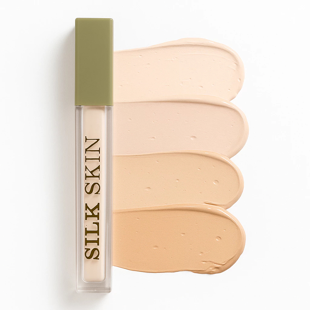 Corretivo Líquido Silk Skin Ruby Rose Soft Efeito Natural