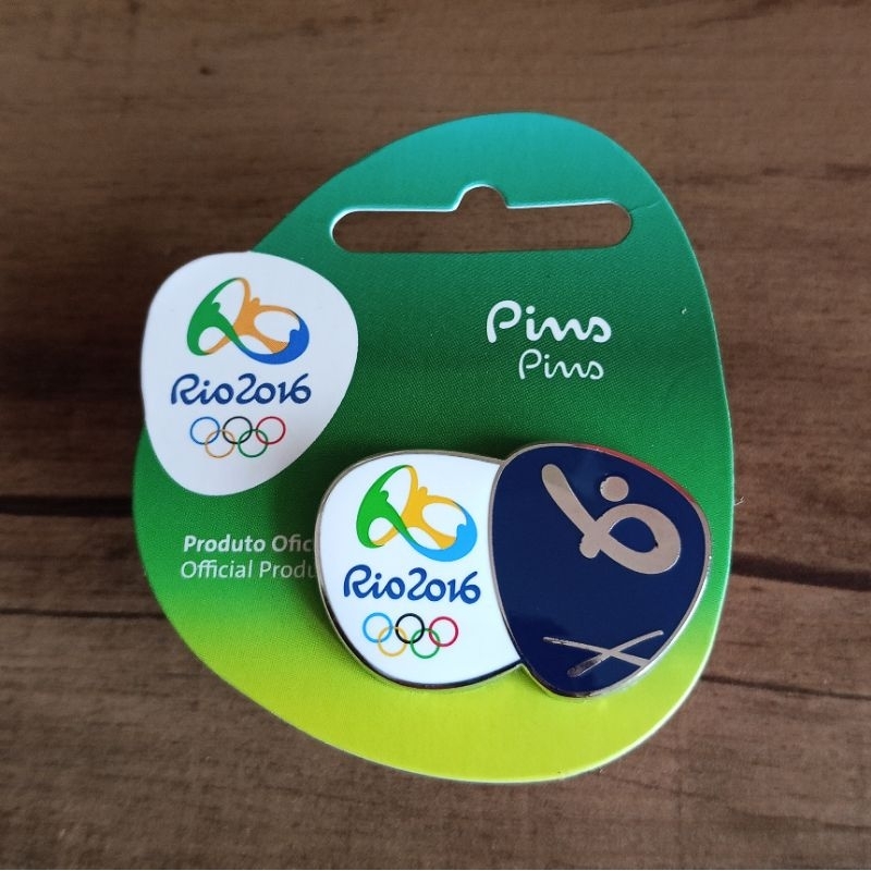 Pin Oficina Jogos Olímpicos Rio de Janeiro 2016 - Ginástica de Trampolim