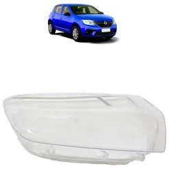 Lente Farol Dianteiro Sandero 2020 2021 2022 2023 2024 Transparente