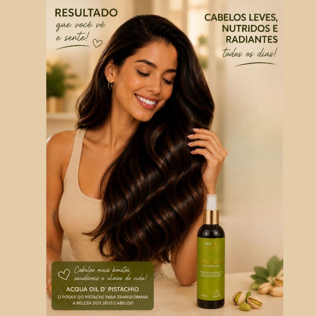 Fluido Capilar Acqua Oil Pistachio Grandha 250ml