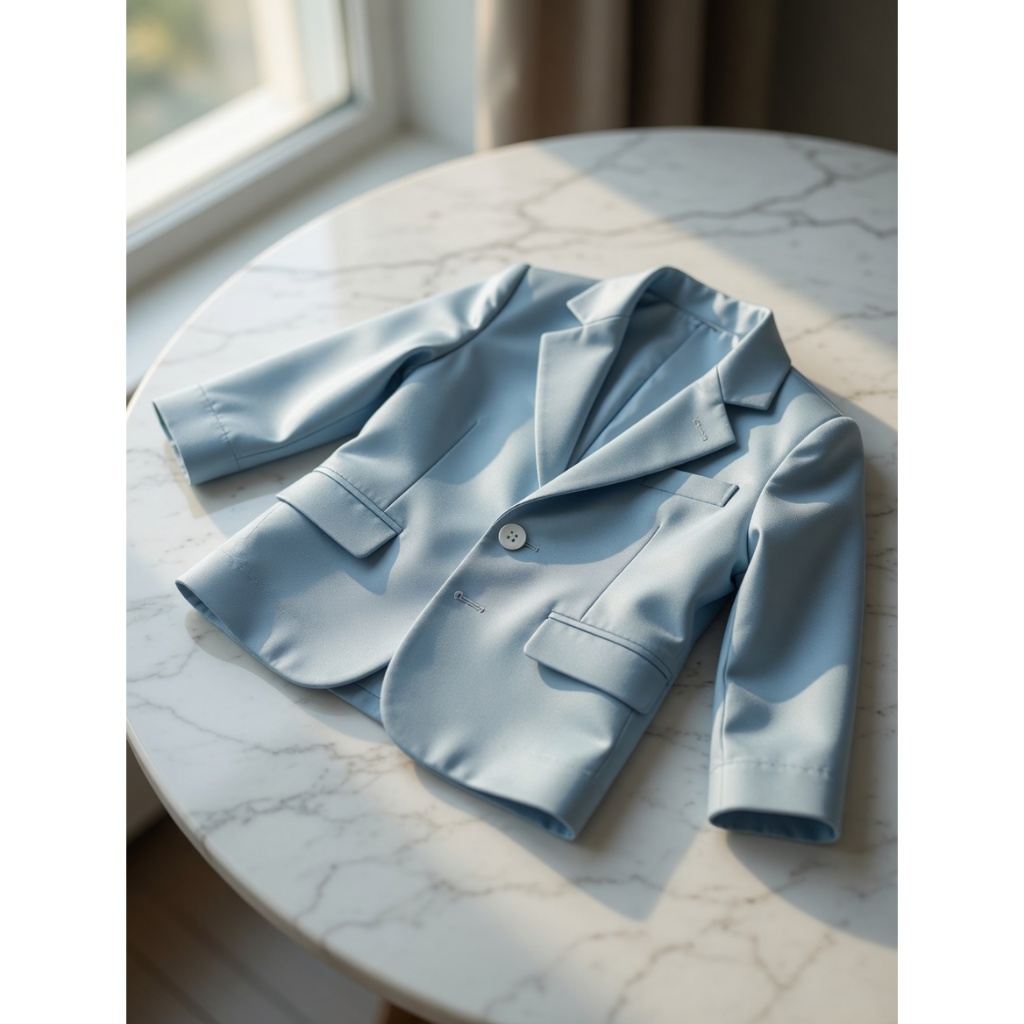 Blazer Menino social pajem casamento Azul Celeste