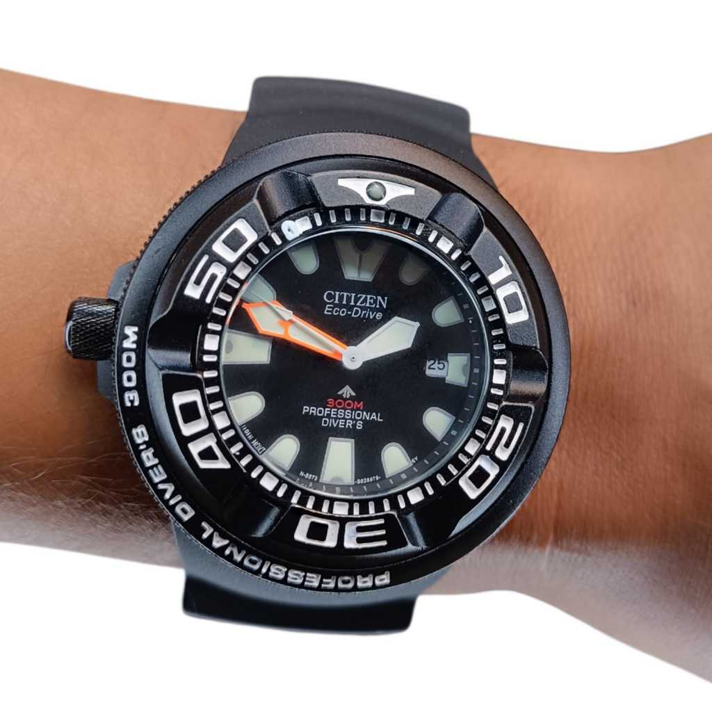Relógio Replica Ecozilla Diver Militar Profissional Grande A Prova D’Água 100M Premium