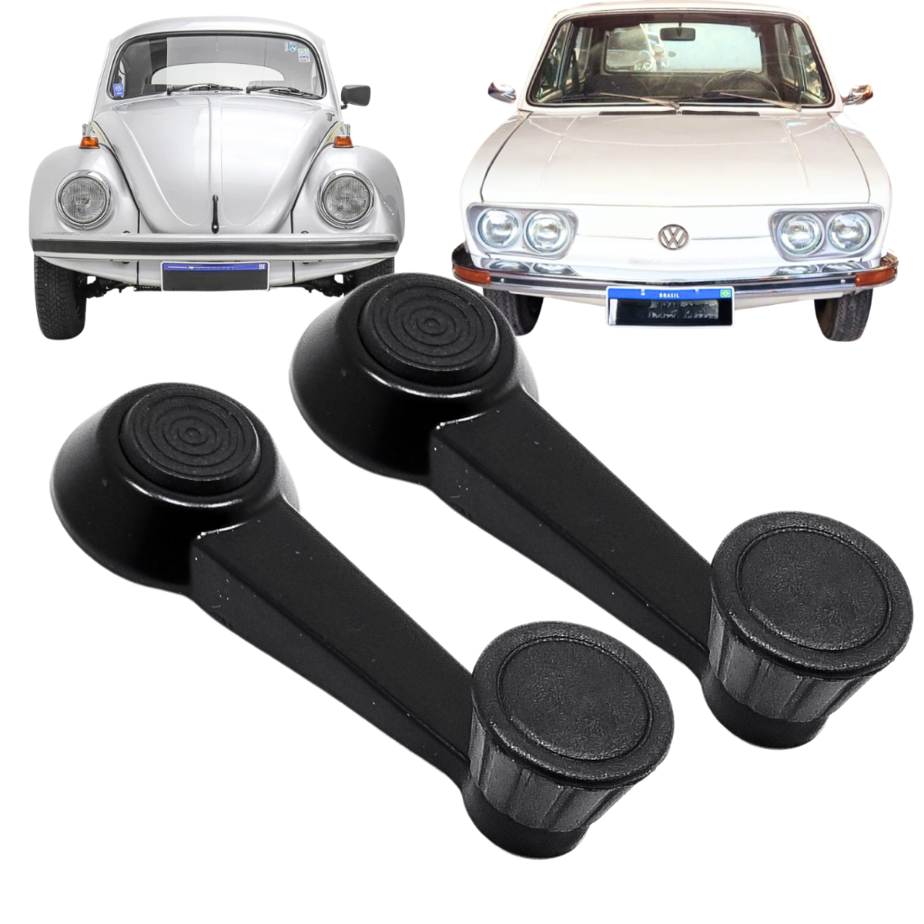 KIT manivela  de vidro fusca , brasilia , kombi clipper , caminhao vw (PAR)