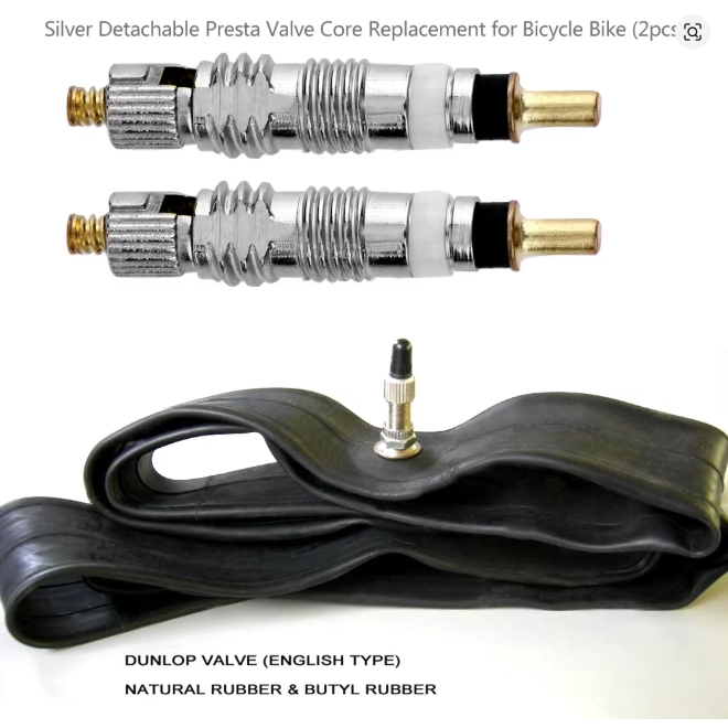 Kit 04 Nucleo de Valvula Presta Miolo Camara de Ar Tubeless — imagem 2 de 2