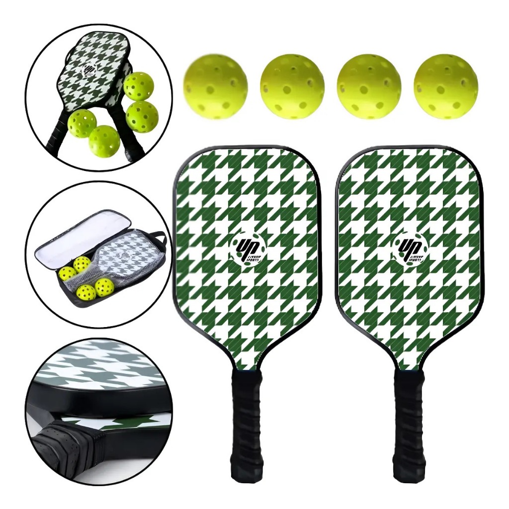 Raquete Pickleball Paddle Profissional Treino Baixo Impacto