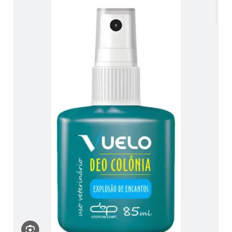 Perfume Deo Colônia explosão de encantos Vuelo Dolce Pet Cães e Gatos 85ml