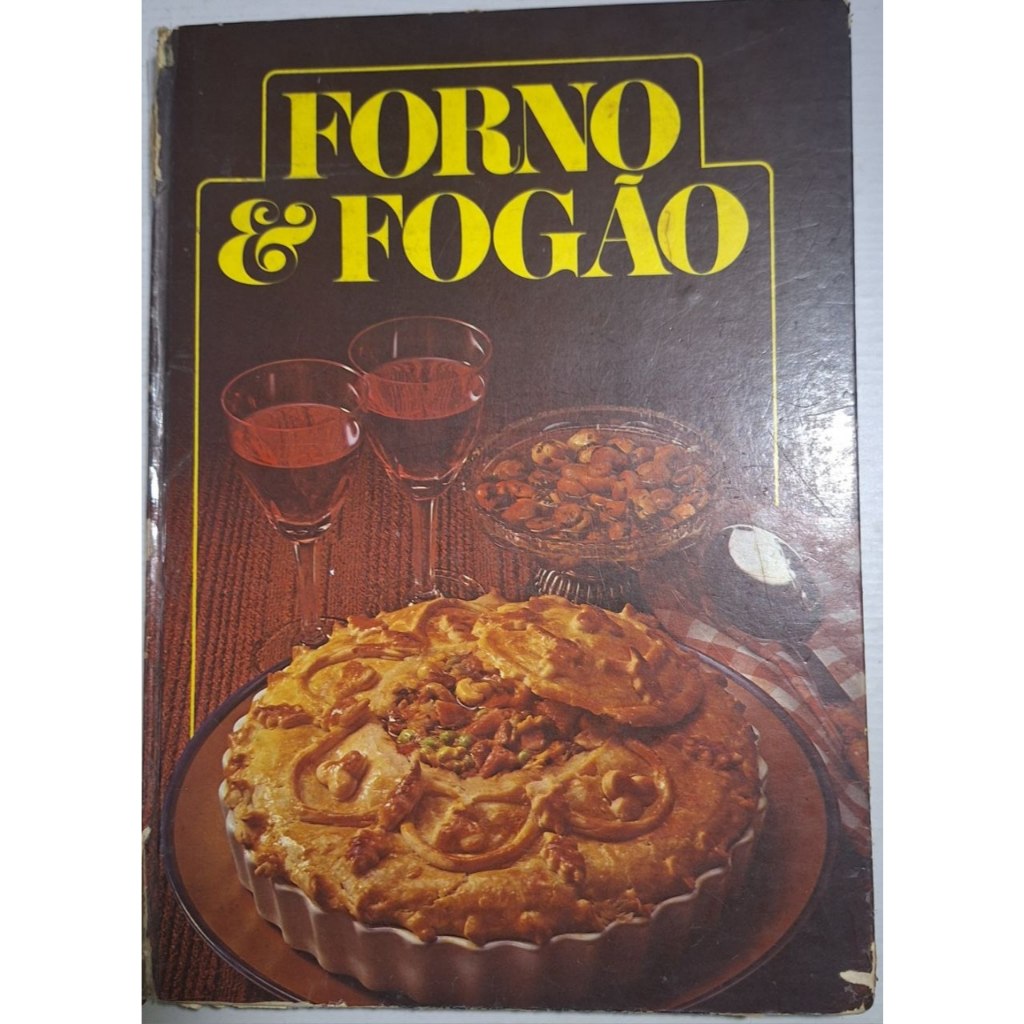 Livro Antigo De Receitas Forno & Fogão | Vintage | Culinária