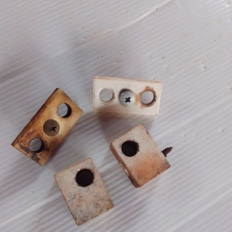 Jogo de isoladores da resistência do forno elétrico fischer usados