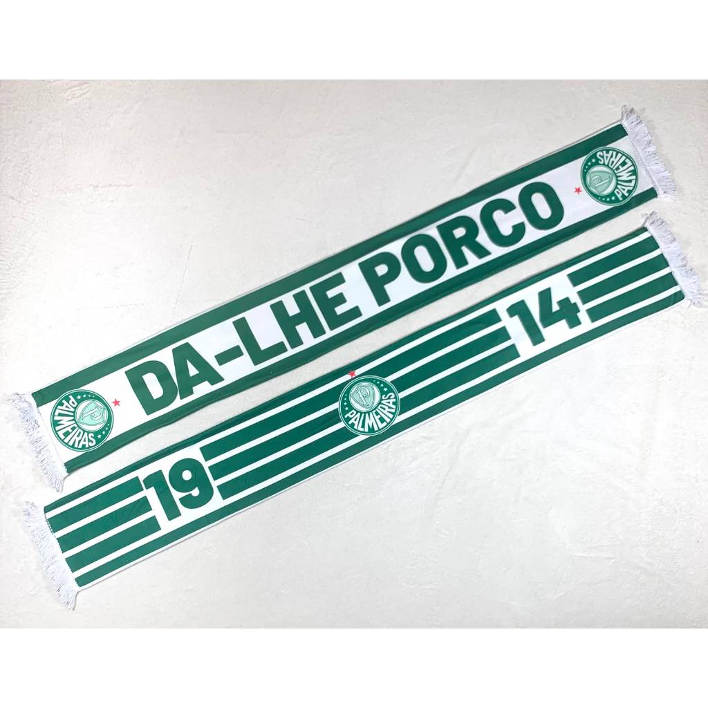 Cachecol Palmeiras Dupla face Soft Mod.03 MOD. NOVO