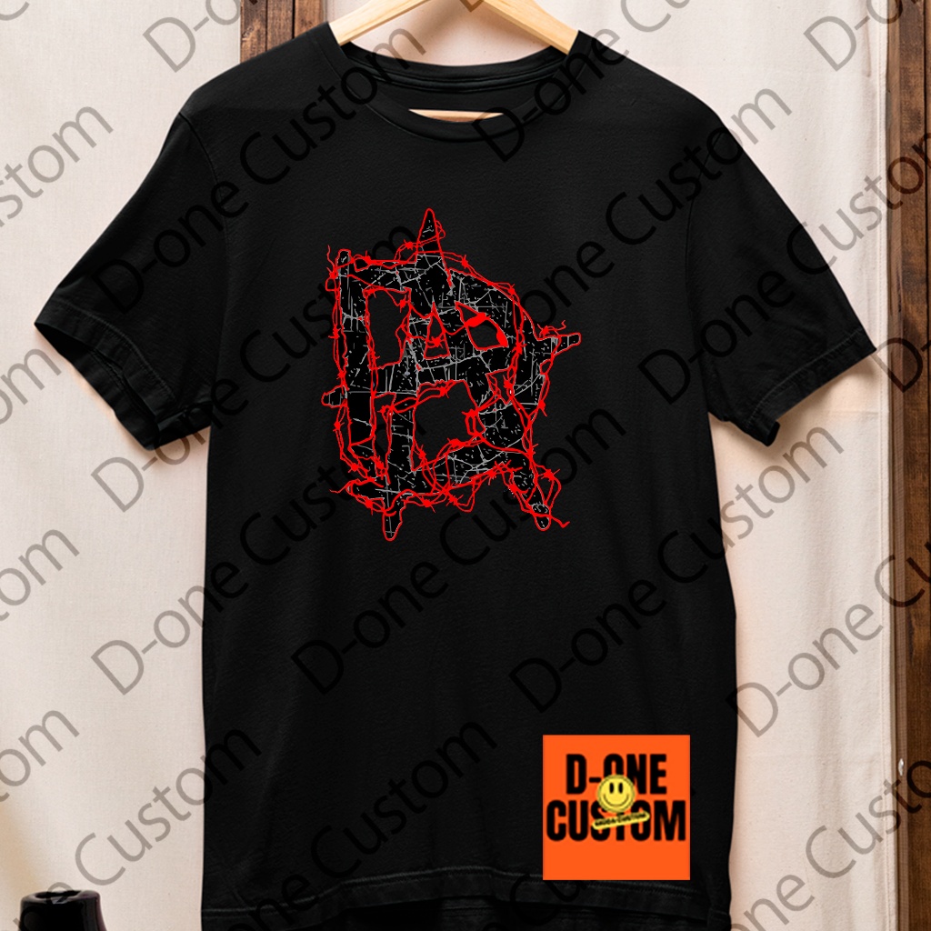 Camisa Camiseta Dean Ambrose Estampado Logo Vermelho Punk Streetwear Lutador