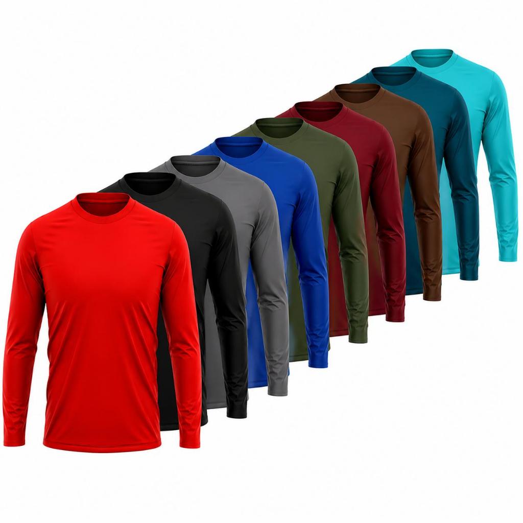 Kit Com 03/05/10 Camiseta UV Proteção Solar Uv50 Segunda Pele Praia Verão Lançamento Cores Sortidas TAM P A G3 Plus Size